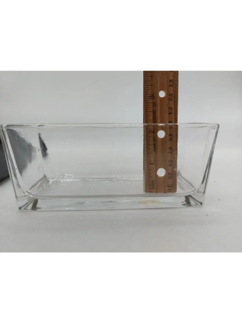 Glass Container Metal Lid With Handle Made In India Rectangle